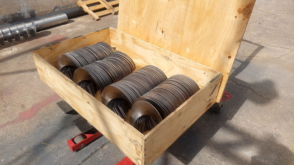 Empaque para exportar Screwflight