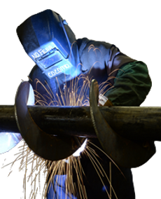 Soldando un Helicoidal