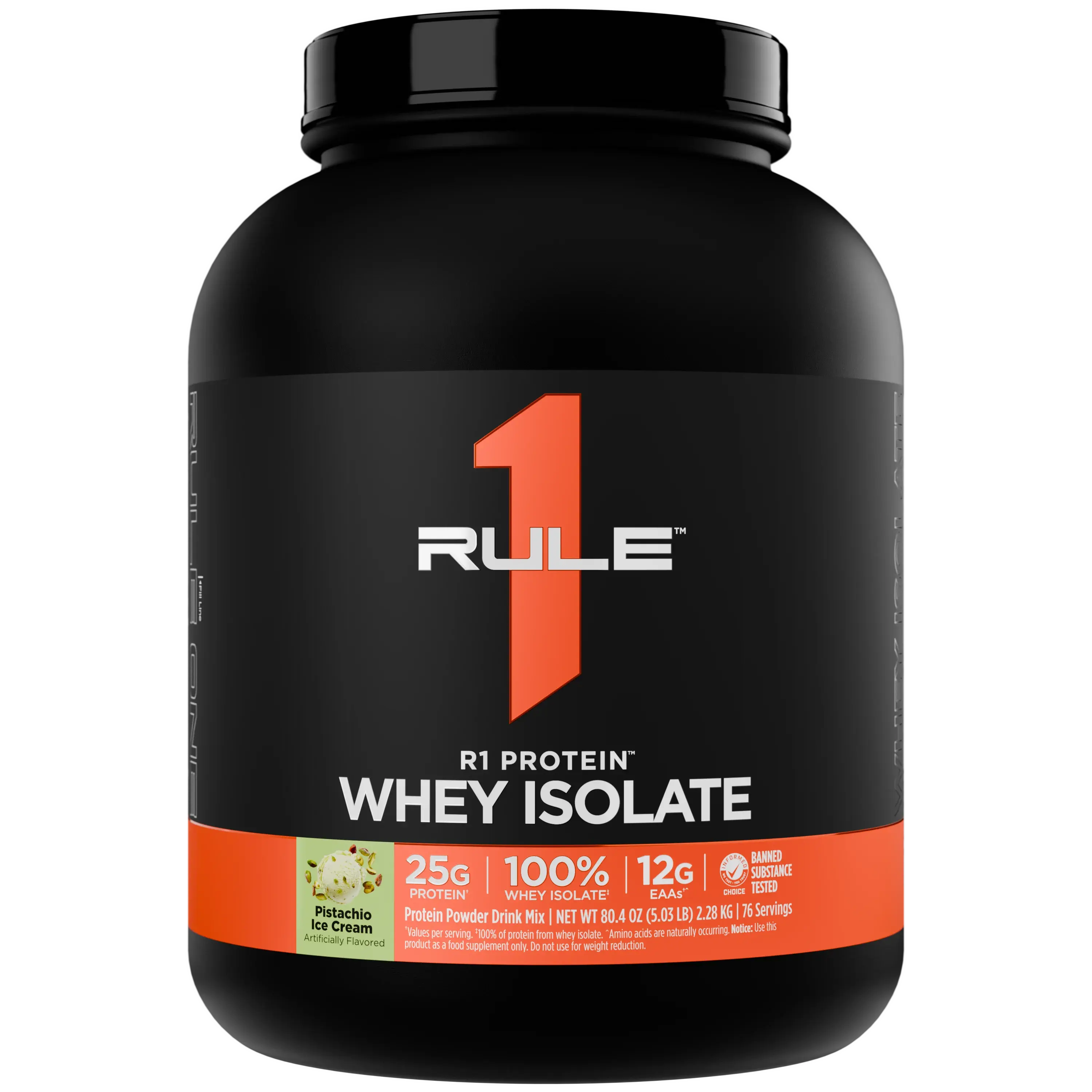 Rule 1 Whey Protein – Chocolate Fudge – 5lb (2.27kg) | Grumpy Supps
