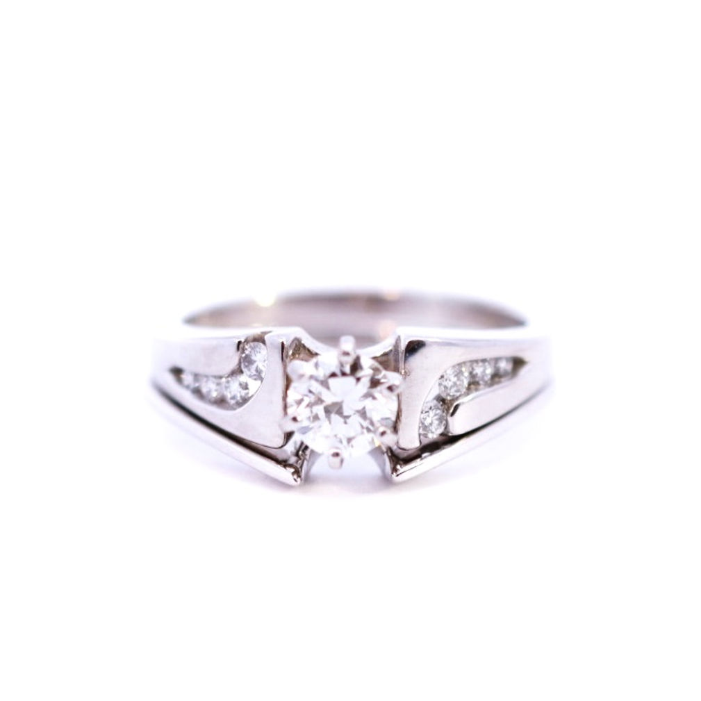 14k WG Diamond Wedding Set