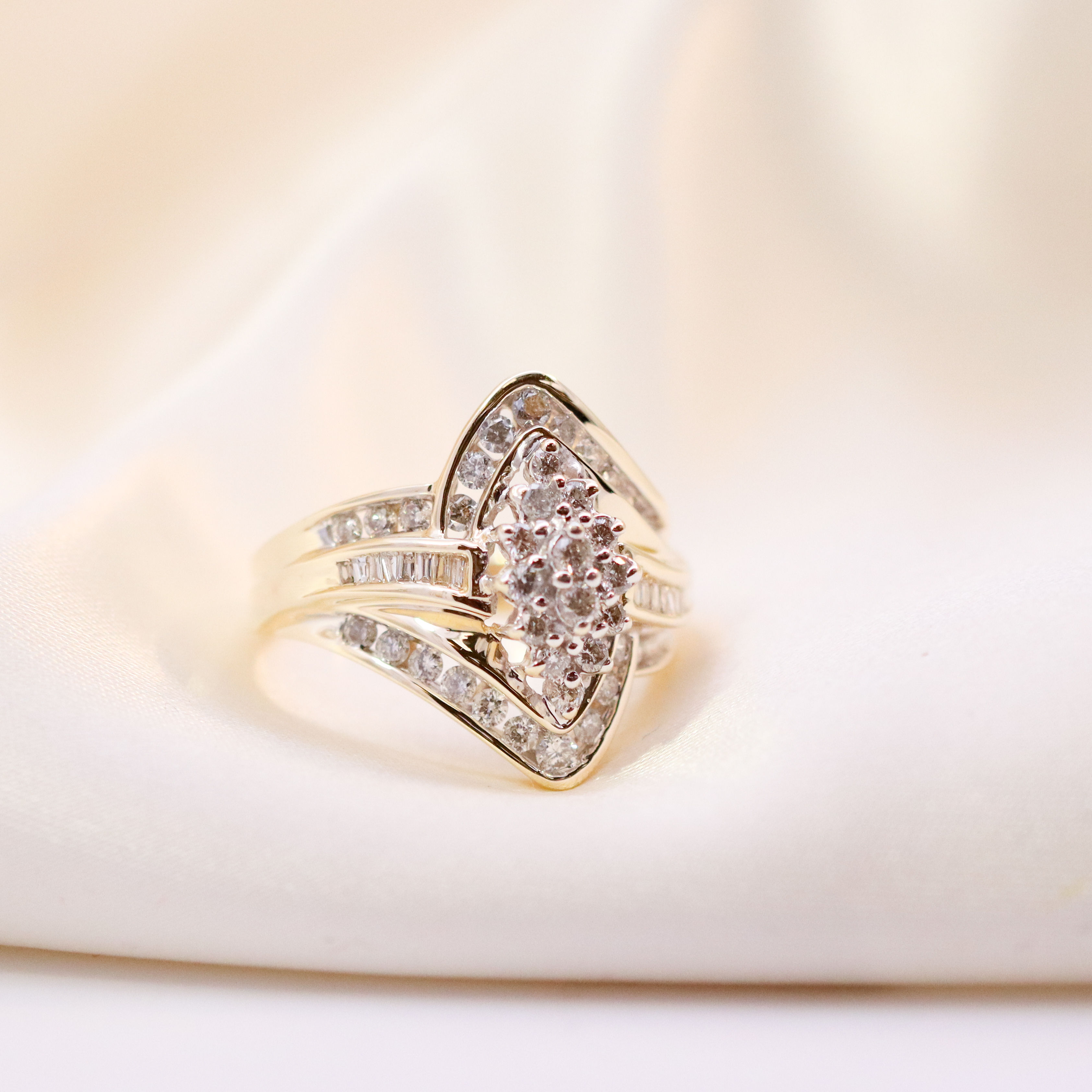 Estate Cluster Ring 14kY