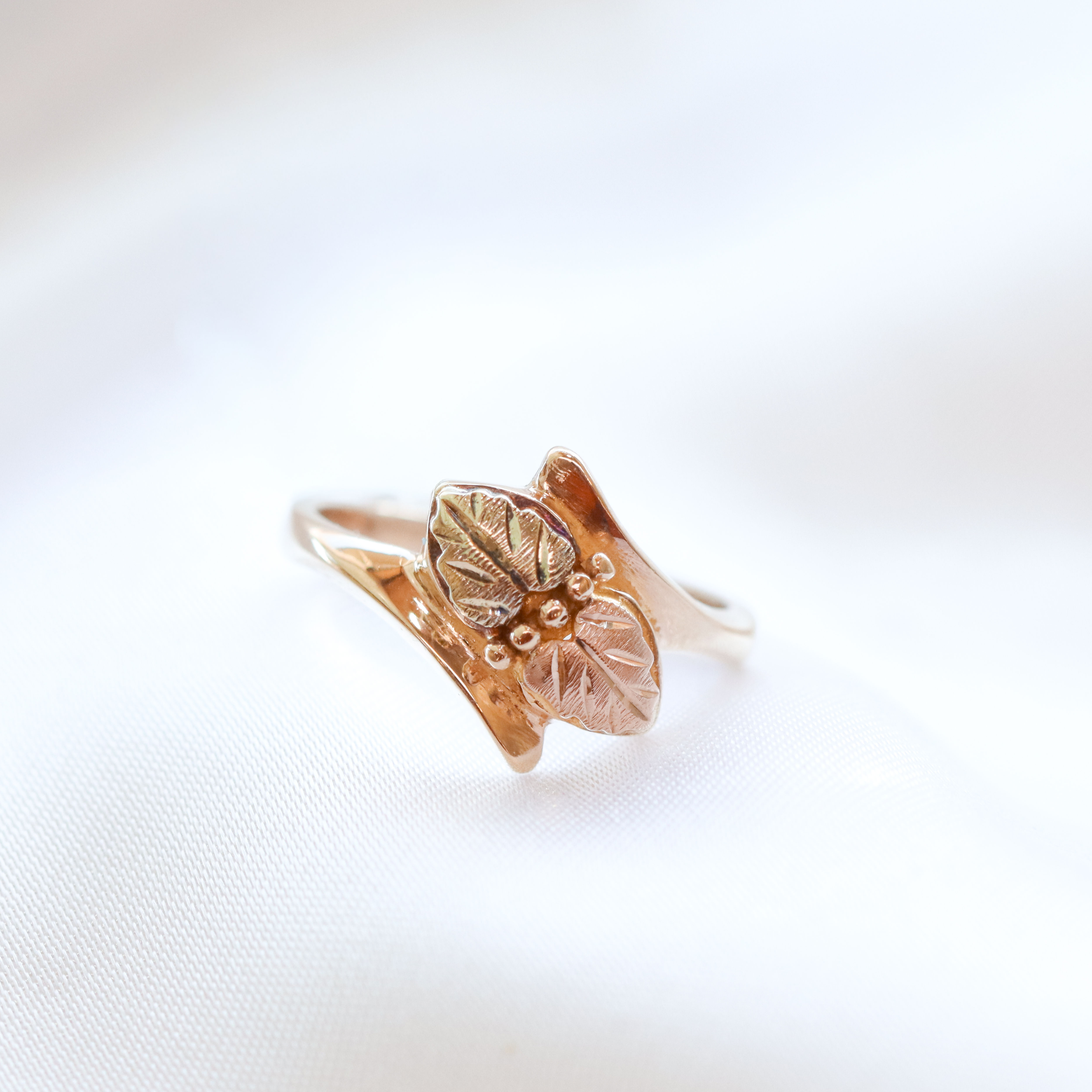 Estate Black Hills Gold Ring