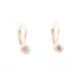 Thumbnail: Diamond Lever Back Earrings