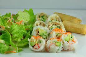 Arranged Food and Objects