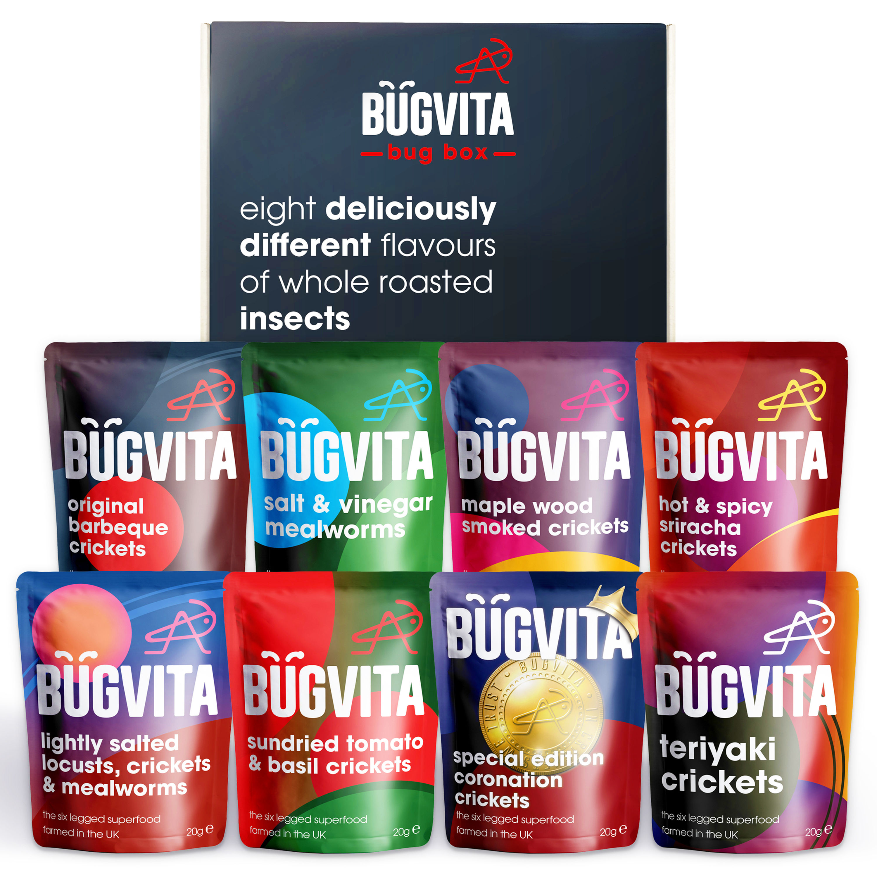 New Bugvita Bug Box | 9 Flavours Multipack Gift Box