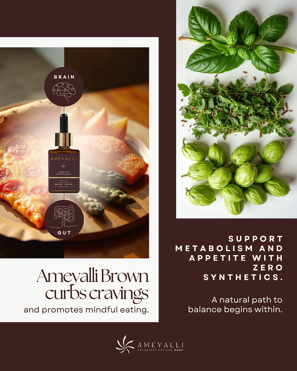 Thumbnail: Ameyalli Brown Terpene Tincture Advertisement