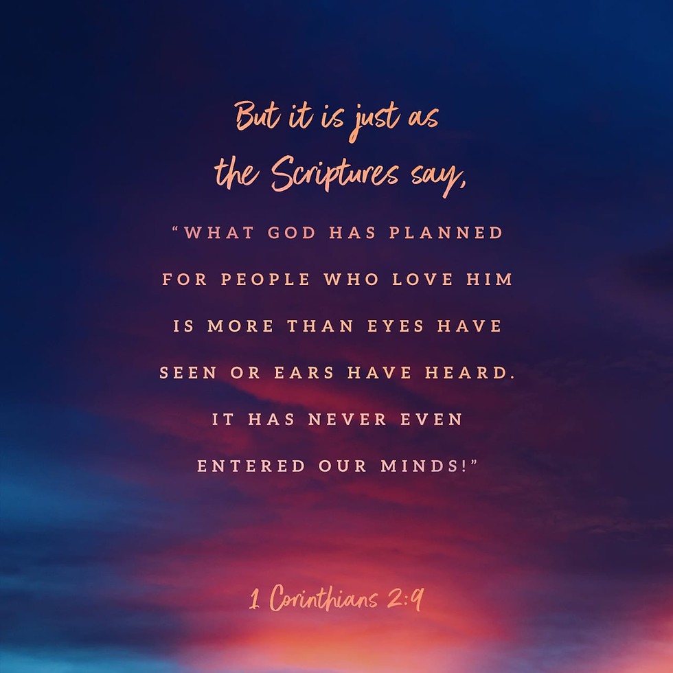 1 Corinthians 2 (NIV and KJV) Observation