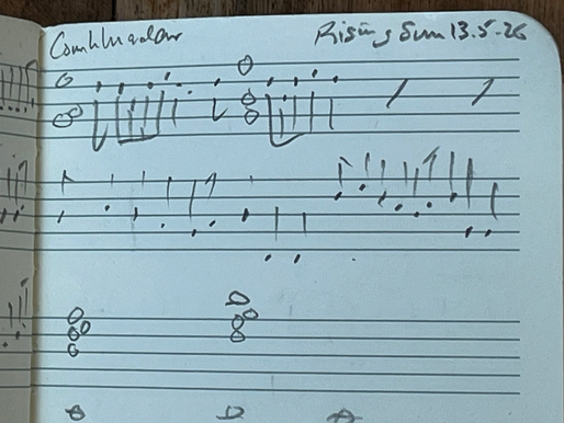 Composing for me is like composting. 