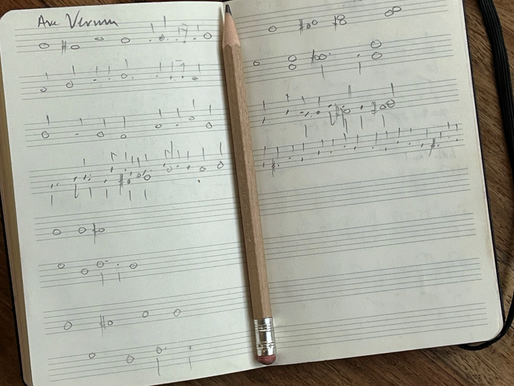 I am walking for Ave Verum, track 2 on the choral album.