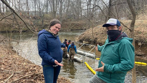 Pours for Positive Installs a New Trash Trout in NC