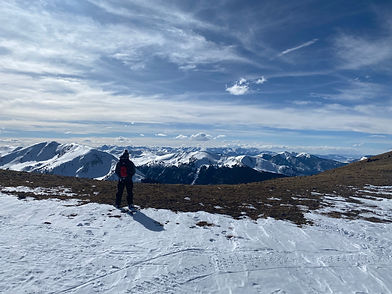 On the Continental Divide of Jones Pass.