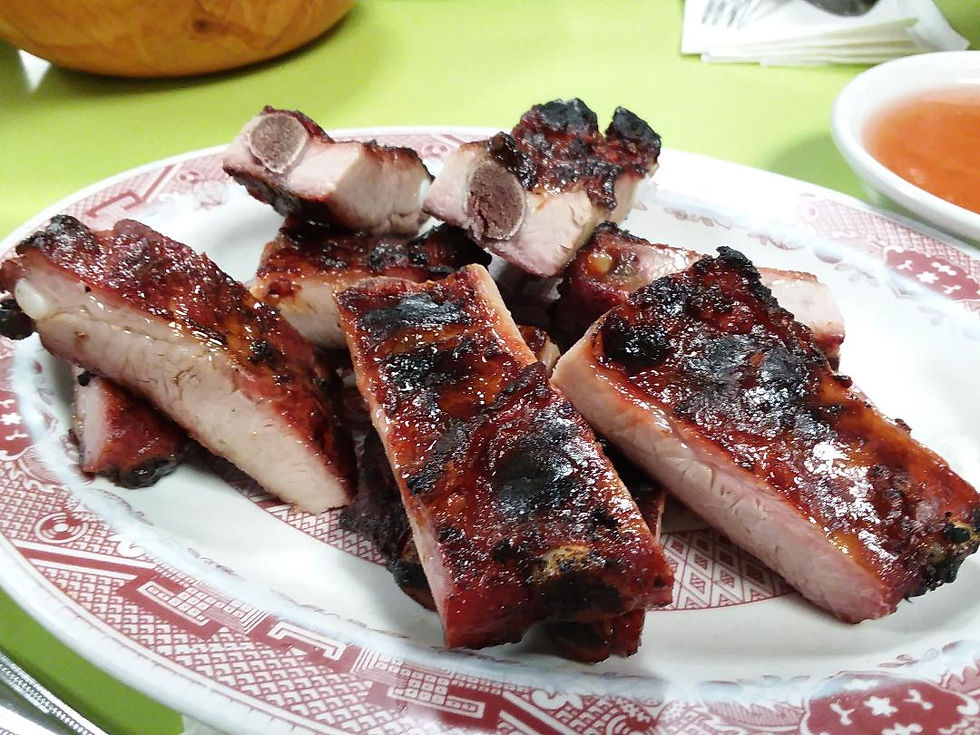 Arranged Food and Objects