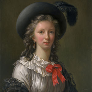 Copy of Elisabeth Louise Vigee Le-Brun's "Self-Portrait, 1781"