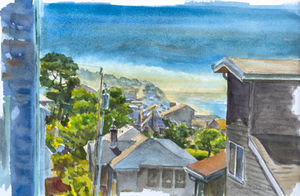 Lincoln City, Looking South, 7-12-25
