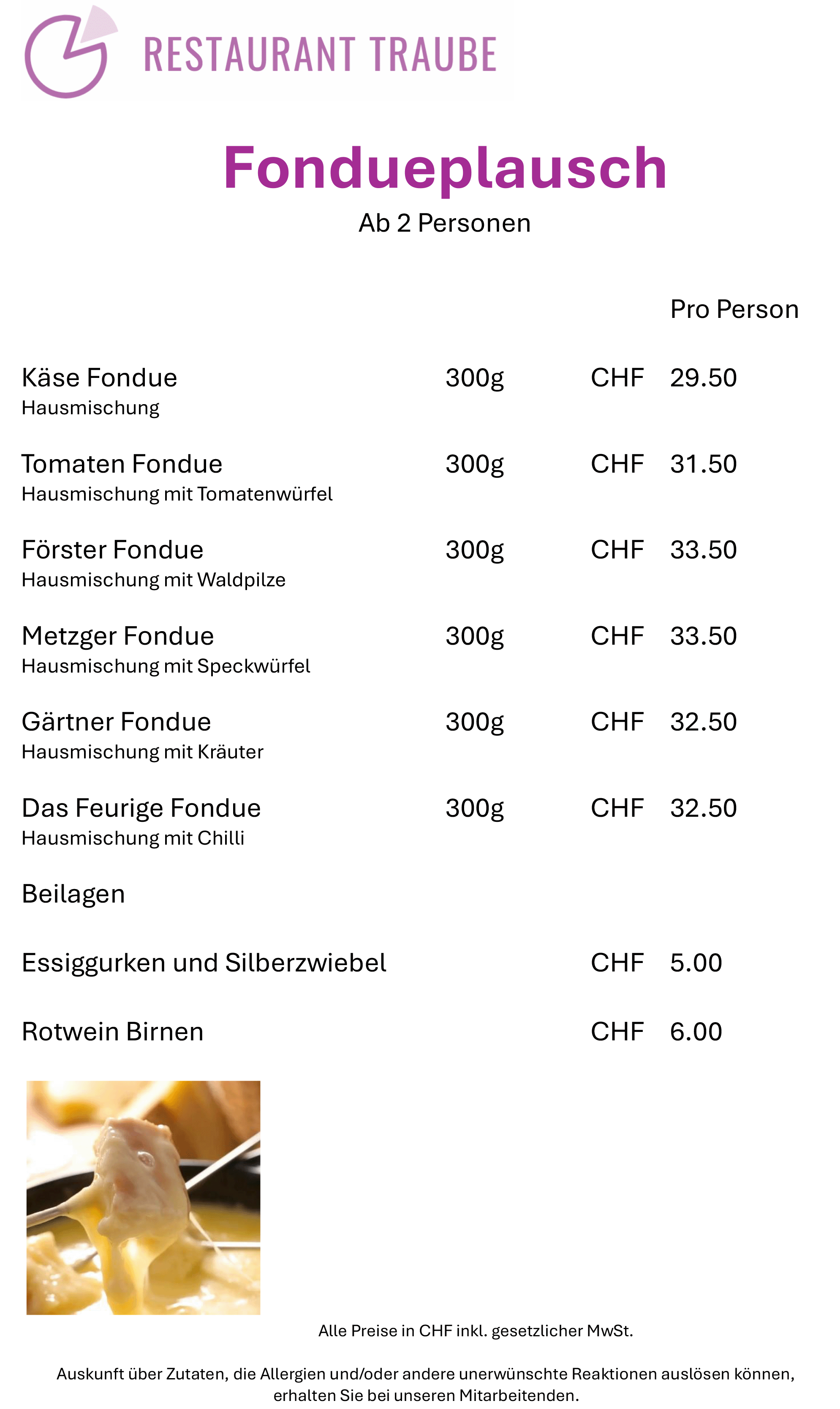 Restaurant Traube Fondue Karte 2025.gif