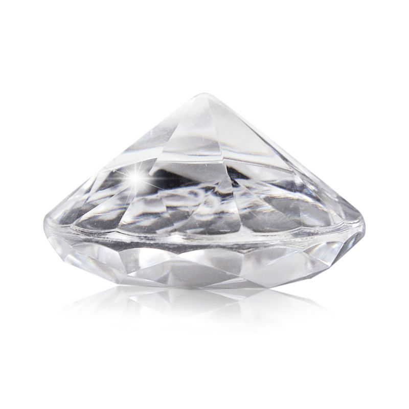 Thumbnail: 5/10pcs Acrylic Diamond Place Card Holder Table Number Name Card Stand for Weddi