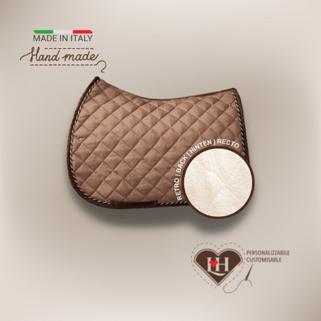 Tapis de selle LoveHorses en bio-céramique BIO-5 technologie innovante pour l'équitation
