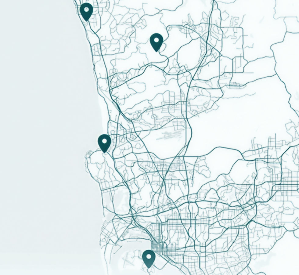 San diego map background image