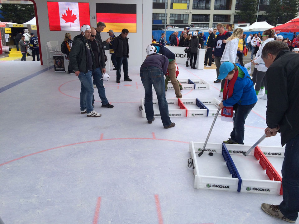 PTC Vinylboden individuell Eishockeyfeld