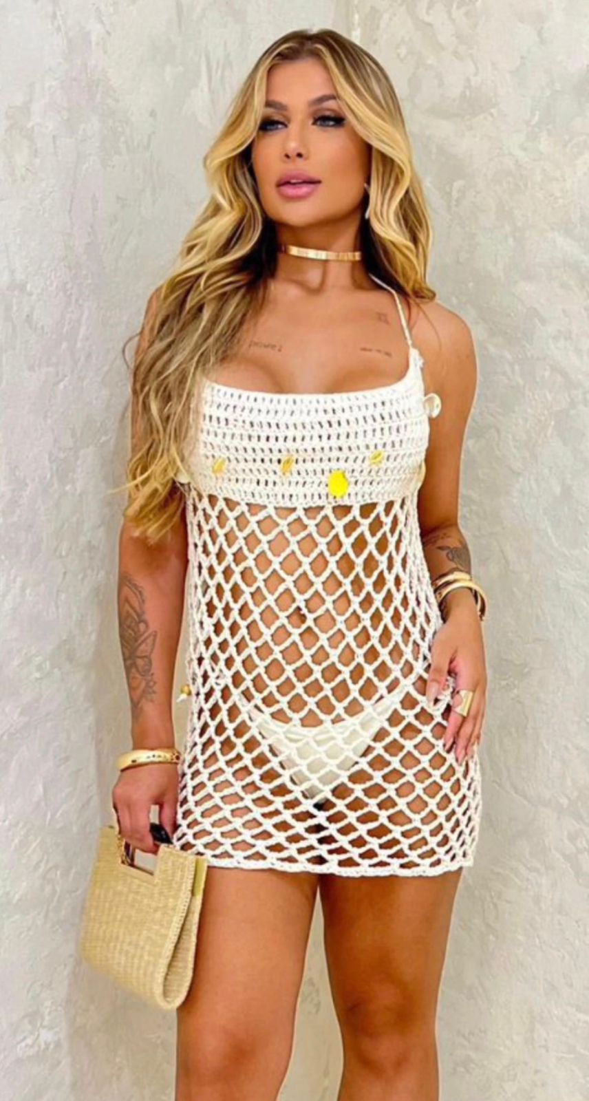 Robe Crochet Coquillage