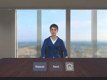 Implementing VR Application as a Job Interview Practice Tool for Business Students and Beyond