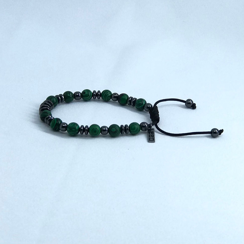 Miniatura: Pulseira Malaquias com Hematita