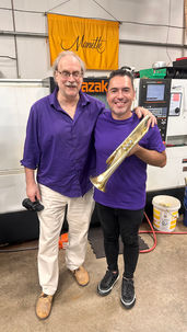 Monette Trumpets, David Monette, Monette, Raja Samadhi trumpet, Nailson Simoes, Charles Schlueter, Heinz Scwebel, Eric Ewazen, Phillip Smith, Arthur Fernandes, Arthur Fernandes Trumpet