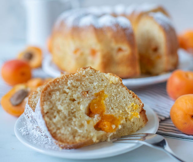 Apricot Sponge Cake