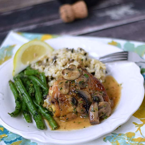 Chicken au Champagne