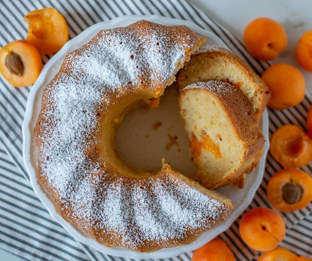 Apricot Sponge Cake