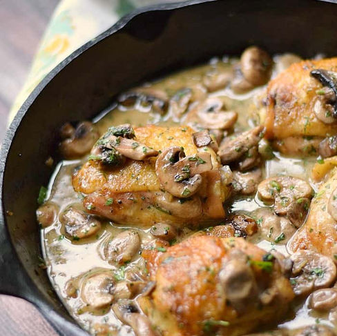 Chicken au Champagne