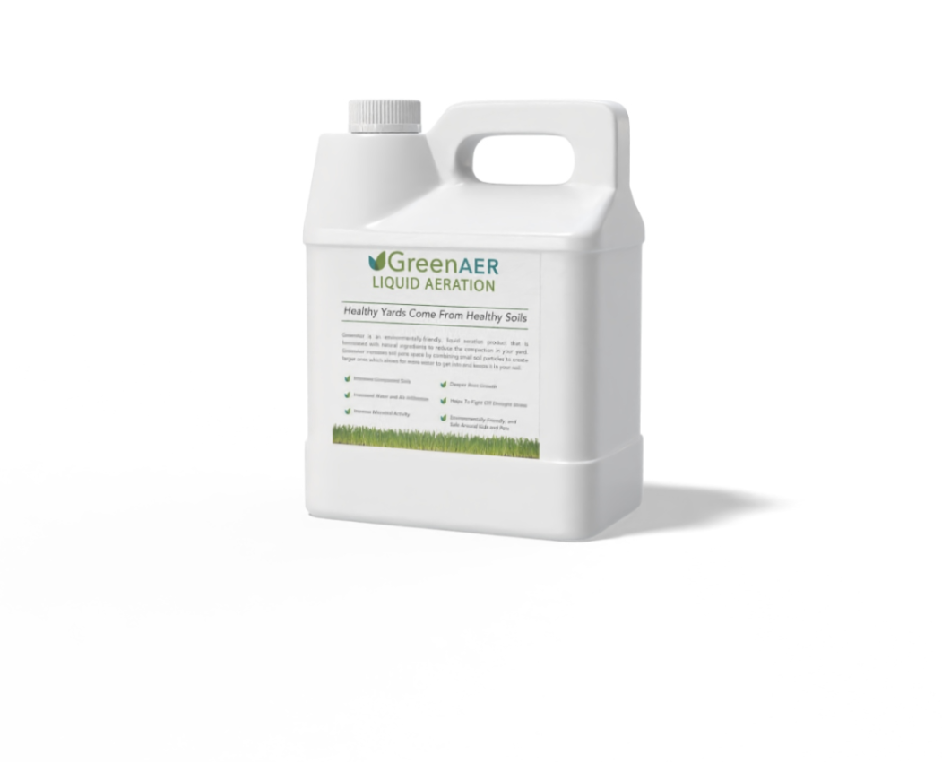 GreenAer Liquid Lawn Aerator — 1 Gallon (128 oz)