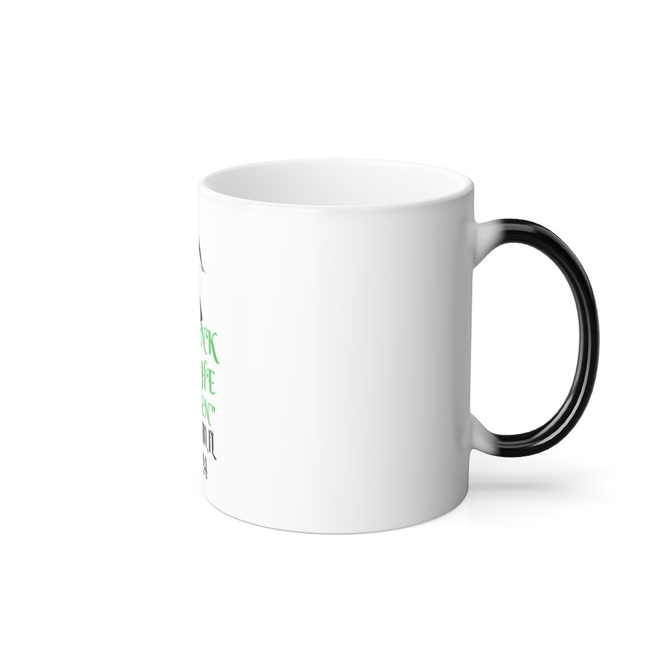 Thumbnail: Color Morphing Mug, 11oz DRUNK ON THE GREEN. CALLAHAN, FL 2024