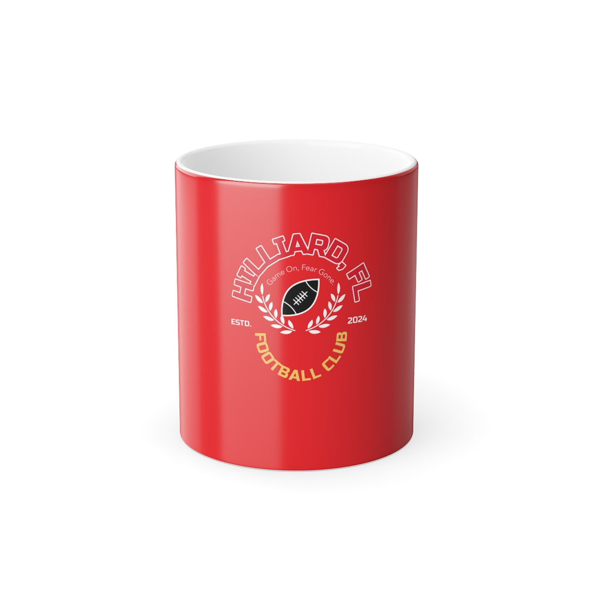 Color Morphing Mug, 11oz HILLIARD,FL FOOTBALL CLUB