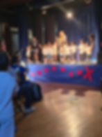 Students from Tiny Treasures taking a bow!