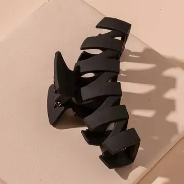 Matte ZigZag Hair Claw
