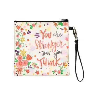 Large Inspirational Wristlet Pouch