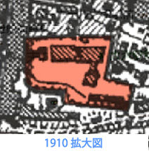 附属東浦校舎地図拡大1910年