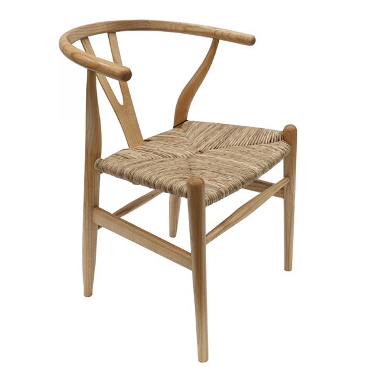 Wishbone chair by Hans Wegner is an icon of mid-century modern style