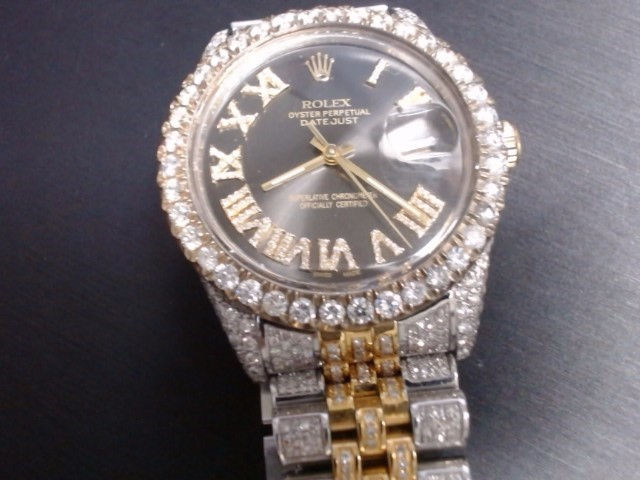 ROLEX Gent's Wristwatch 16013 14K STEEL&GOLD OYSTER PERPETUAL DATEJUST