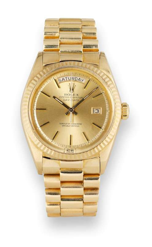 ROLEX Gent's Wristwatch 1803 18K OYSTER PERPETUAL DAY DATE PRESIDENT