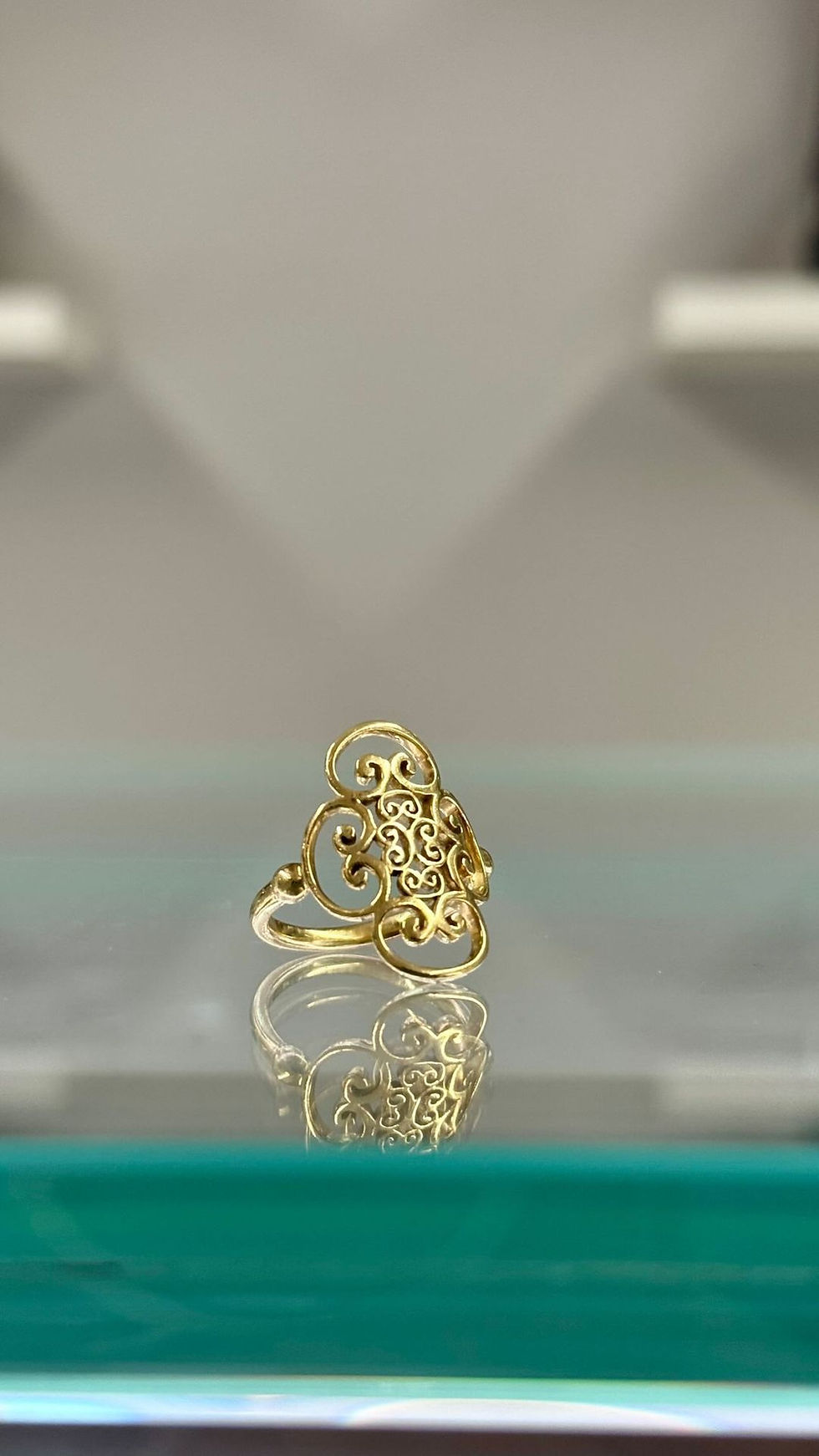 Gold ring at LUXE Jewelry & Watch Collection