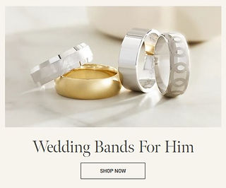 LUXE Jewelry & Watch Collection - Wedding Bands for him