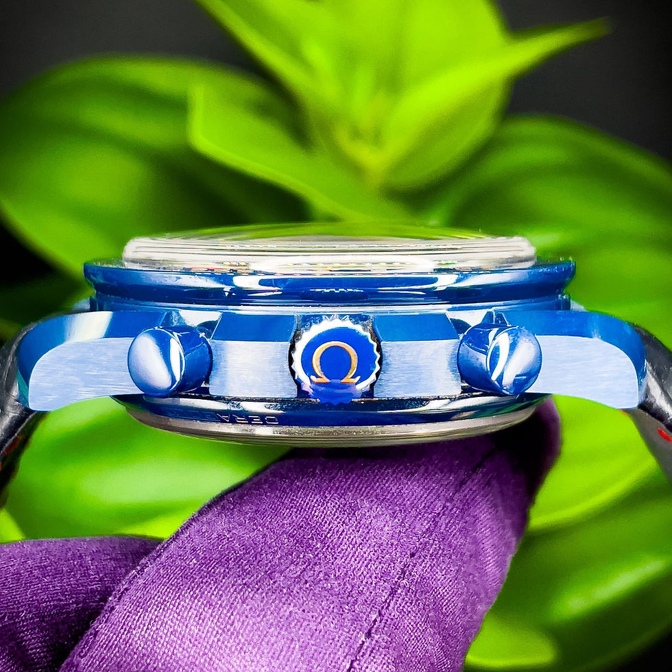 Thumbnail: Omega Speedmaster Moonphase Aventurine “Blue Side of the Moon” - 304.93.44.52.03