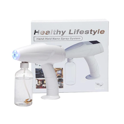 Portable Wireless Sprayer Machine Blue Light Nano Steam UV Disinfection