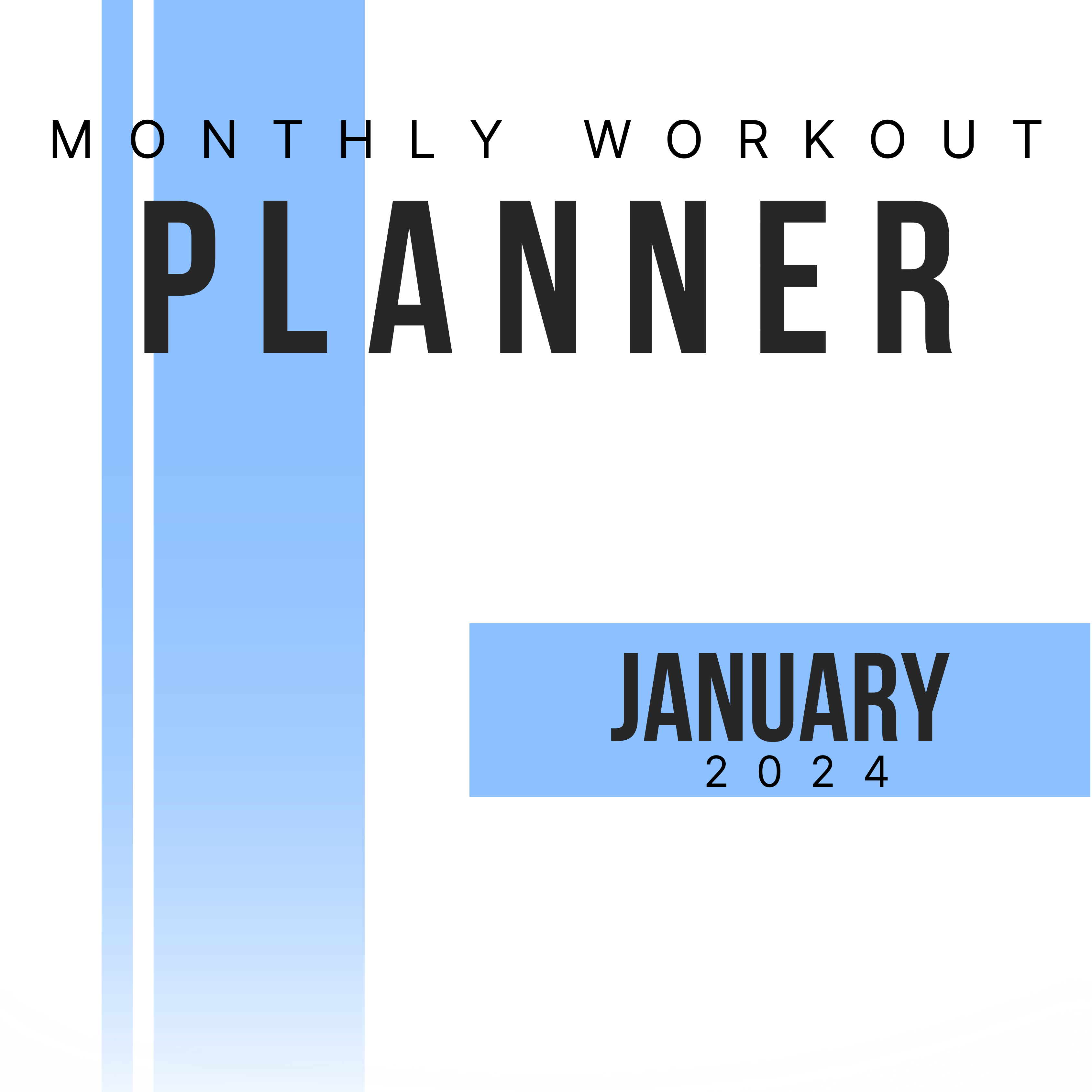 January Workout Planner