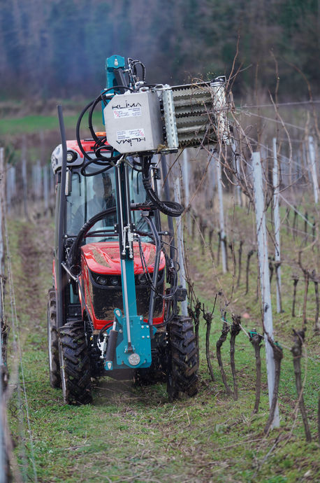 tireuse à bois klima tracteur viticole