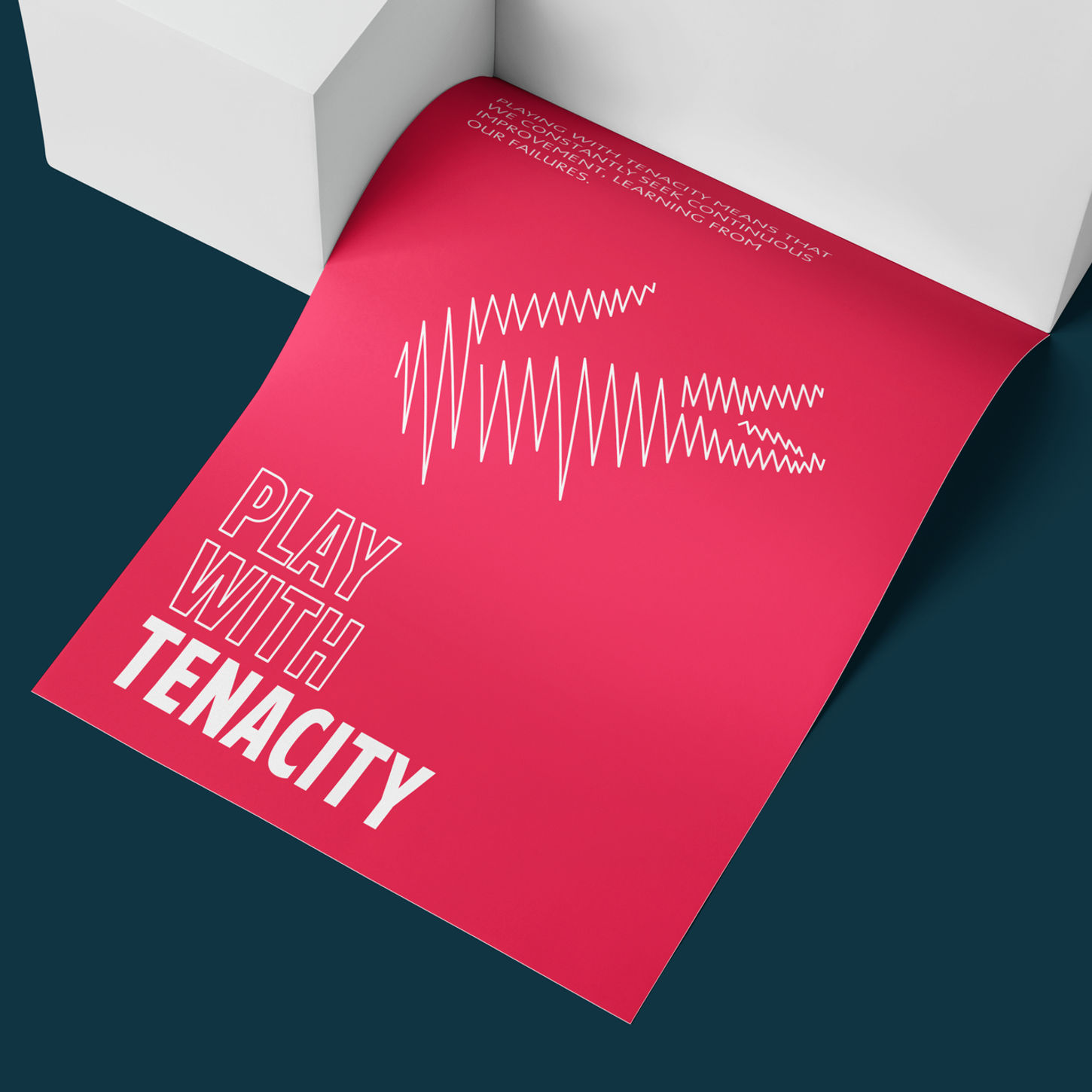 Flyer design, we care program Lacoste by Les Marteau studio