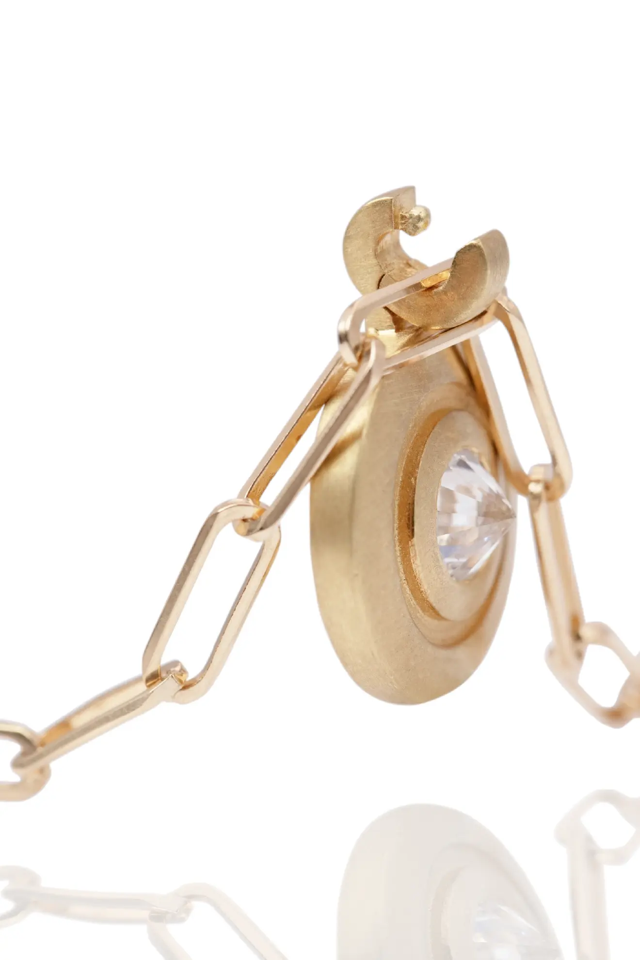 Diamond Disc Pendant