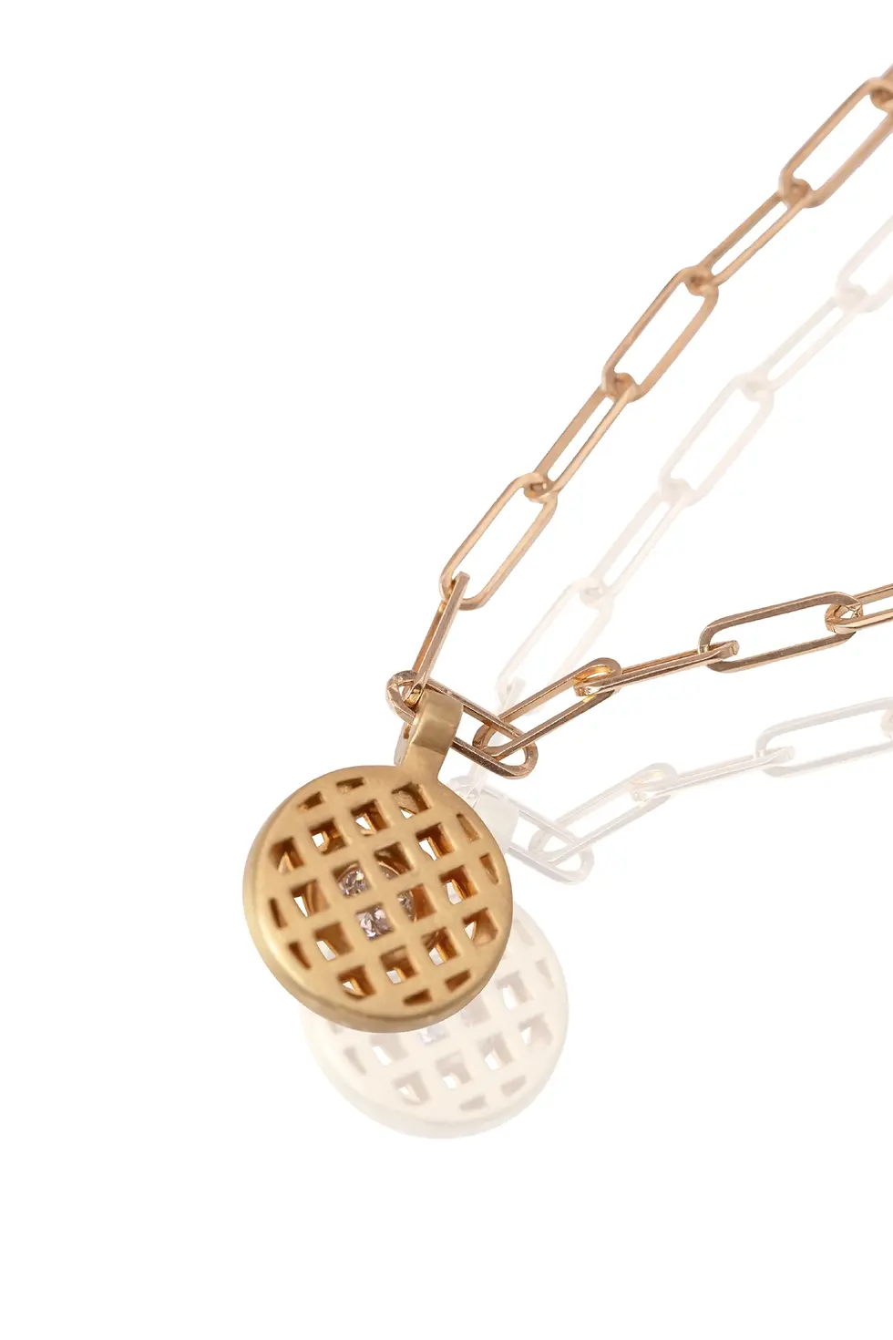 Thumbnail: Diamond Disc Pendant